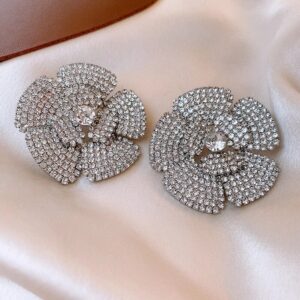 Flower Shaped Stud Earrings - TCC FASHION