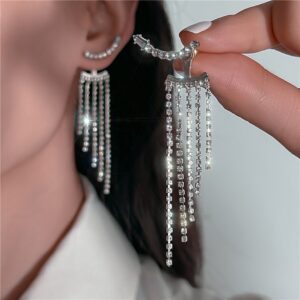 Long Tassel Drop Earrings - TCC FASHION