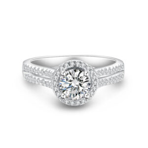 1.0ct Zirconia Silver Ring - TCC FASHION