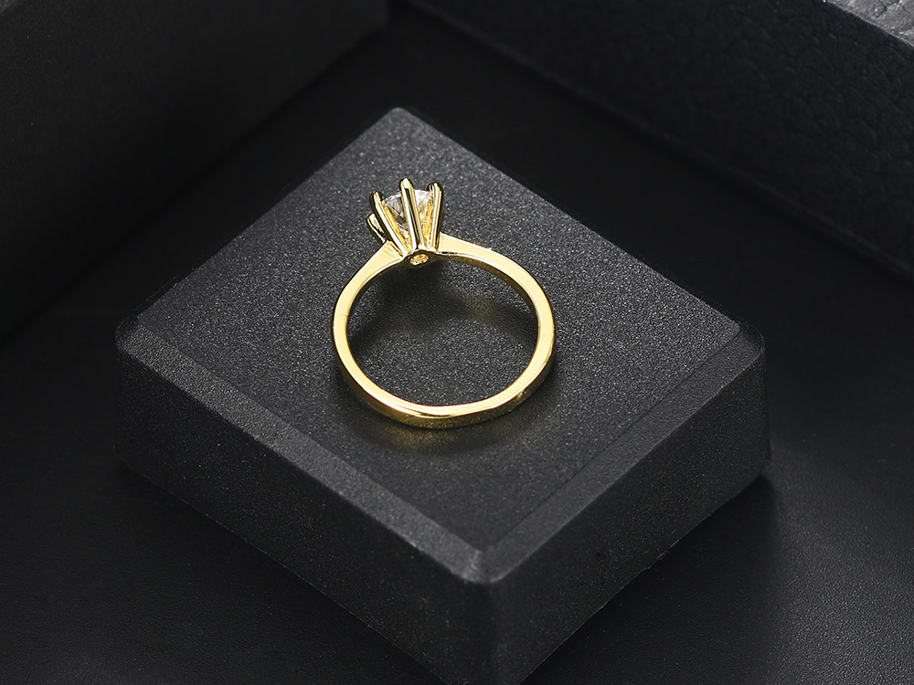 1 Carat Gold Wedding Ring - TCC FASHION