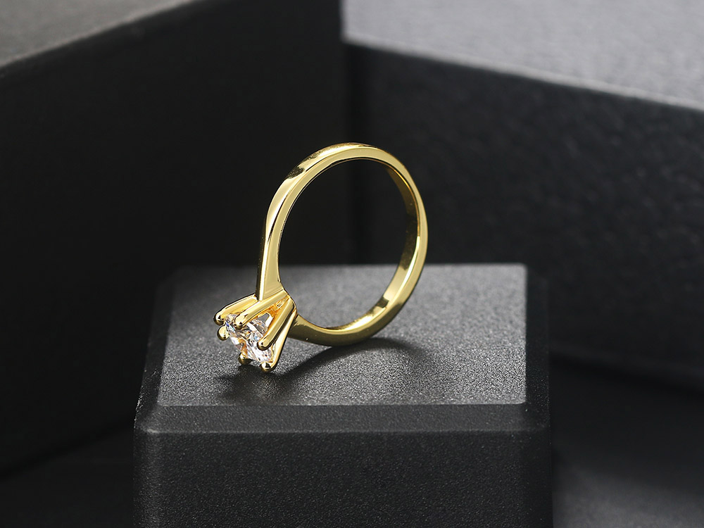 1 Carat Gold Wedding Ring - TCC FASHION