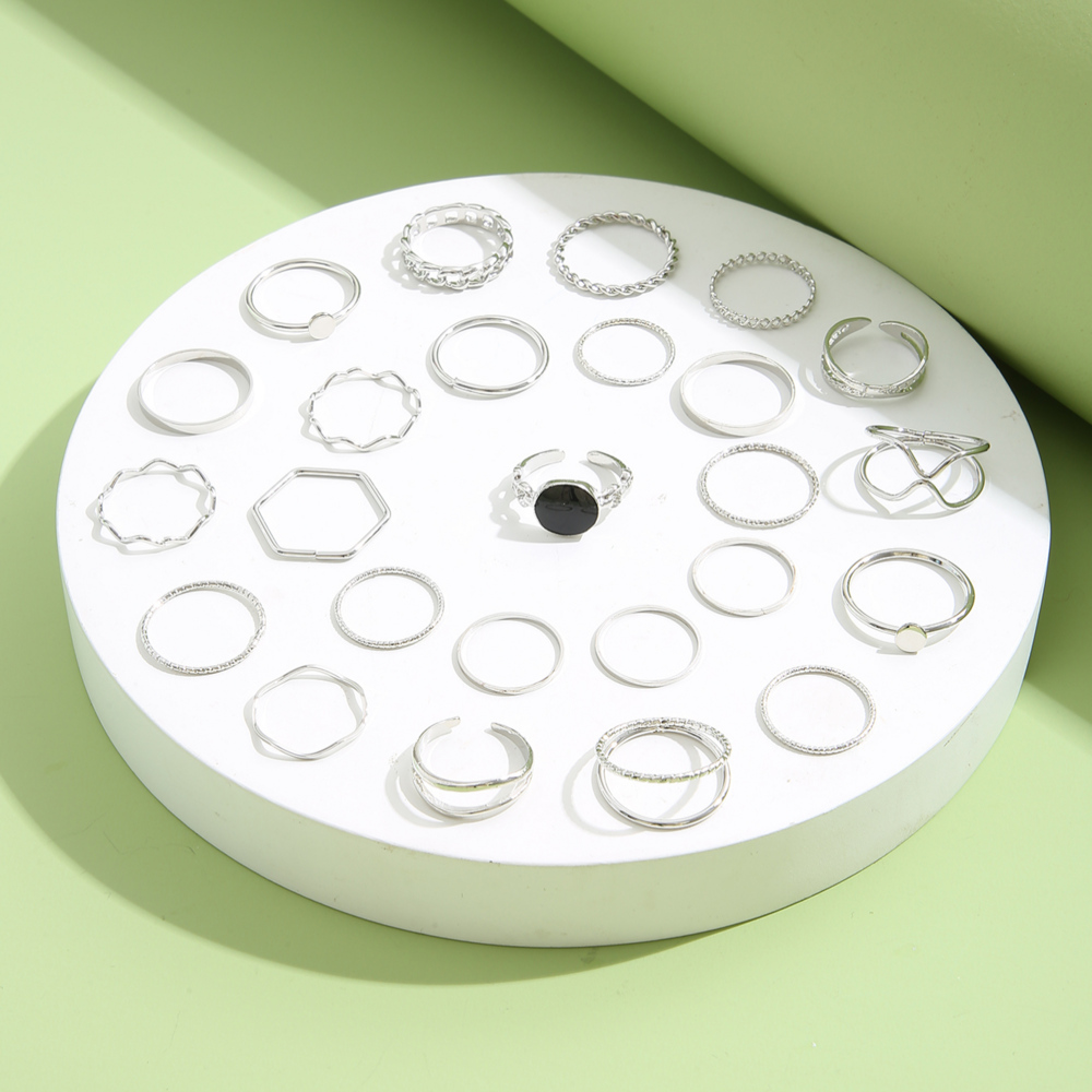 25pcs Vintage Ring Set - Image 3