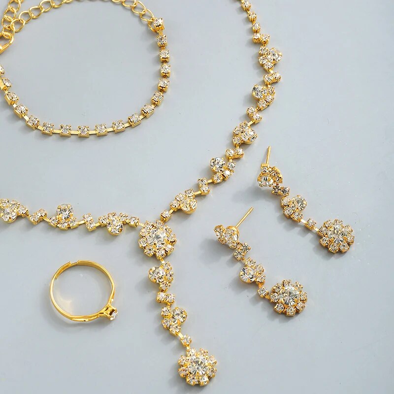 4 pcs Jewellery Set - TCC FASHION