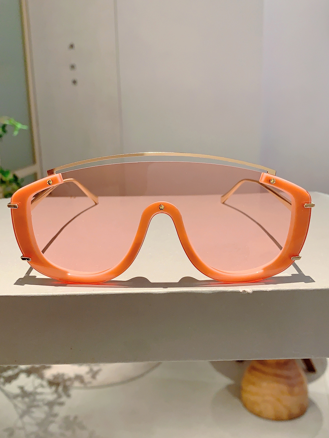 10 Stylish Gradient Outdoor Sunglasses – pink - TCC FASHION